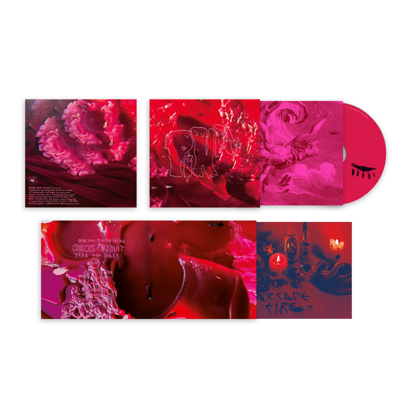 Arcade Fire - Pink Elephant (CD Alt Artwork "Meltdown CD")